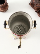 Набор посуды «Рябина», 3 предмета: самовар 3 л, заварочный чайник 0.7 л, поднос - Фото 7