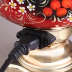 Набор посуды «Рябина», 3 предмета: самовар 3 л, заварочный чайник 0.7 л, поднос - Фото 9