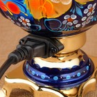 Набор посуды «Птица на синем», 3 предмета: самовар 3 л, заварочный чайник 0.7 л, поднос - Фото 9