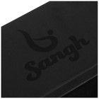 Набор для йоги Sangh: блок, ремень, цвет чёрный - Фото 6