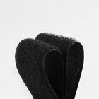 Липучка, 40 мм, 25±1 м, чёрная - Фото 5