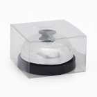 Звонок настольный Ring-ring, 4.5×7.5 см, серебро - Фото 4