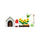 Игровой набор для кукольного домика Смоланд «Садовый набор с питомцем» - фото 110487130