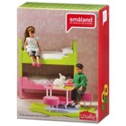 Мебель для кукольного домика Смоланд «Детская», с двумя кроватями - Фото 2