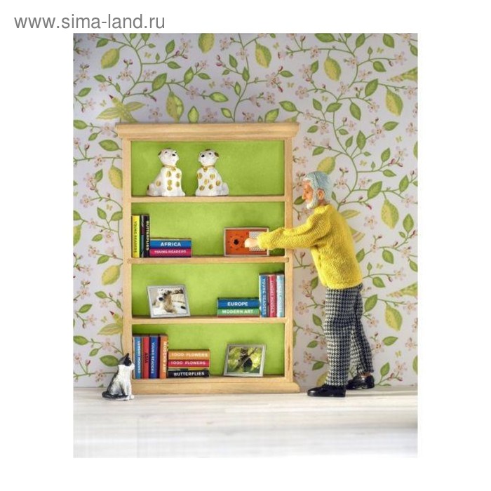 Набор мебели для кукольного домика Смоланд «Книжный шкаф» - Фото 1