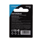 Батарейка литиевая Luazon, CR2032, блистер, 1 штука - Фото 5