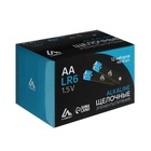 Батарейка алкалиновая (щелочная) Luazon, АА, LR6, блистер, 4 штуки - Фото 6