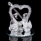 Сувенир "Лебеди на зеркале у сердца" 8х6х6 см - Фото 2