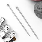 Спицы для вязания, прямые, с тефлоновым покрытием, d = 5,5 мм, 20 см, 2 шт - Фото 2
