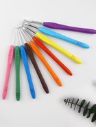 Набор крючков для вязания, d=2-6 мм, 16 см, 9 шт. - Фото 3