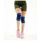 Наколенники спортивные ONLYTOP, верх 28 см, низ 25 см, универсальные, синие - Фото 5