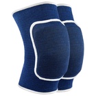 Наколенники спортивные ONLYTOP, верх 28 см, низ 25 см, универсальные, синие - Фото 8