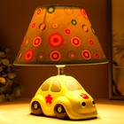 Настольная лампа "Машинка" 1х40Вт E14 зеленый 20х20х22см. - Фото 3