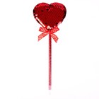 Ручка «Сердечки», с пайетками, синие чернила, МИКС - Фото 2