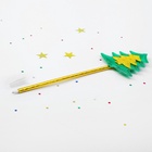 Ручка-прикол Calligrata «Ёлка», синий стержень, шариковая - Фото 5