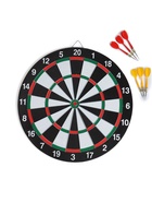 Дартс ONLYTOP, мишень диаметром 41 см, 6 дротиков - Фото 1