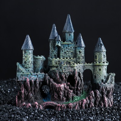 Декор для аквариума «Замок», 16×7×15.5 см