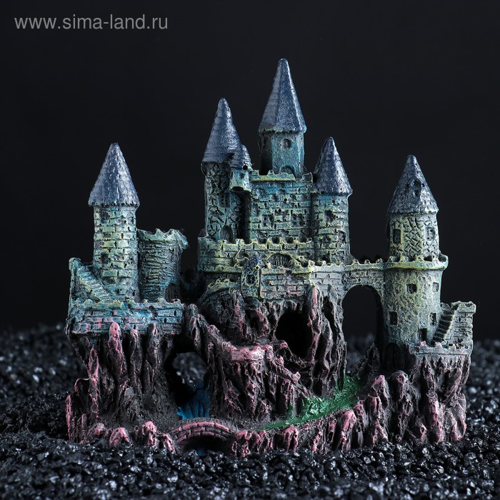 Декор для аквариума «Замок», 16×7×15.5 см - Фото 1