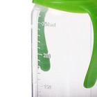 Бутылочка для кормления детская классическая, с ручками, 250 мл, от 0 мес., цвет зелёный МИКС - Фото 4