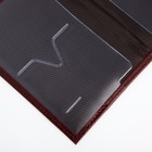Обложка для паспорта, цвет бордовый - Фото 5