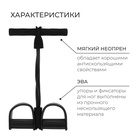 Эспандер для пресса ONLYTOP, с фиксатором для ног, цвет МИКС - Фото 2