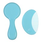 Расчёска детская, массажная щётка для волос M&B, от 0 мес., бирюзовый - Фото 7