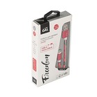 Кабель GAL, micro USB - USB, оплетка, 1 А, 1 метр, красный - Фото 2