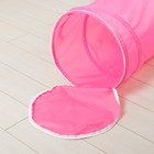 Игровой тоннель для детей «Кот», цвет розовый - Фото 5