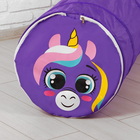Игровой тоннель для детей «Единорог», цвет фиолетовый - фото 3817364