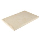 Планшет деревянный, с врезанной фанерой, 40 х 60 х 3,5 см, глубина 0.5 см, сосна - Фото 2