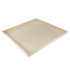 Планшет деревянный, с врезанной фанерой, 70 х 70 х 3,5 см, глубина 0.5 см, сосна - Фото 3