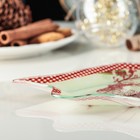 Блюдо стеклянное сервировочное Доляна «Колокольчик. Олень», 18×17 см - Фото 2