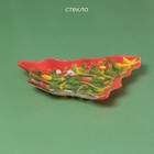 Блюдо сервировочное Доляна «Ёлочка», 18×17.5 см, стекло - Фото 2