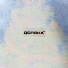 Блюдо стеклянное сервировочное Доляна «Ёлочка с бантом. Зайкины подарки», 21×16 см - Фото 4