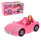 Кукла-модель «Лена» на машине, с аксессуарами - фото 8695651