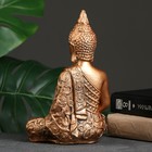 Фигура "Будда малый" бронза 24х16х10см - Фото 3