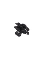 Крабик для волос «Чёрный ажур», ореол сердца, 2.5 см (комплект 12 шт) - фото 49270137