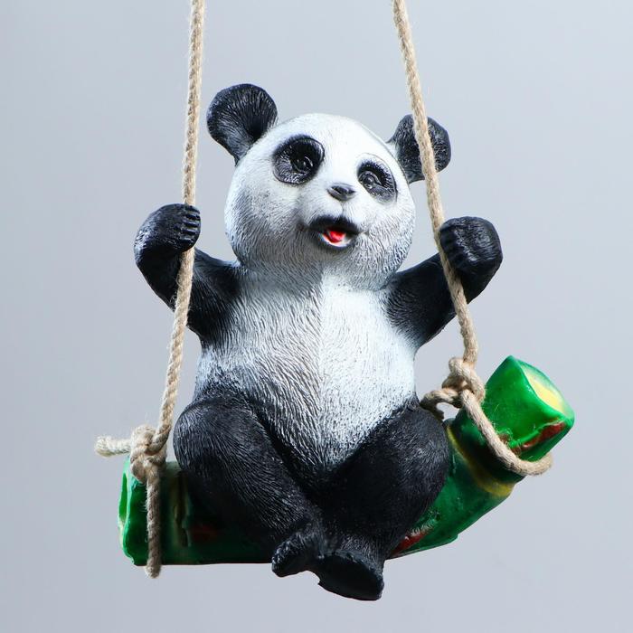 Подвесной декор "Панда на бамбуке" 24х15х25см - фото 1908392415