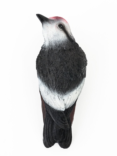 Подвесной декор из полистоуна «Дятел на ветке», 20×10 см