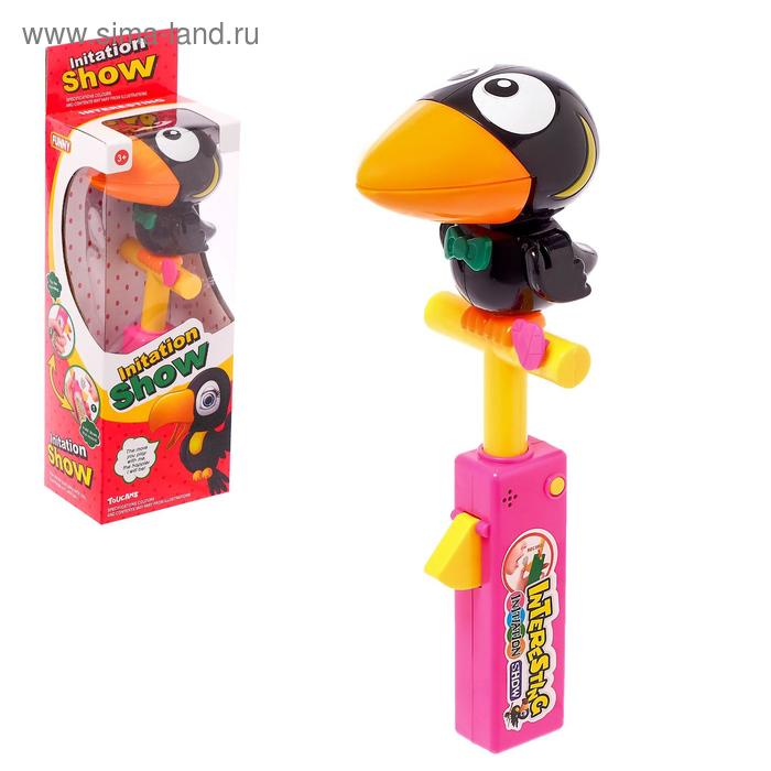 Говорящая игрушка «Каркуша-повторюша», с функцией записи голоса - Фото 1