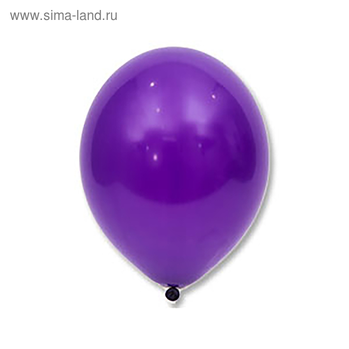 Шар латексный 12", пастель, набор 50 шт., экстра, royal lilac - Фото 1