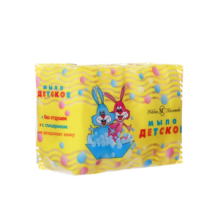 Детское мыло Невская косметика, 4×100 г - Фото 1