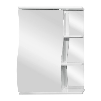 Зеркало-шкаф "Волна" 550 левое