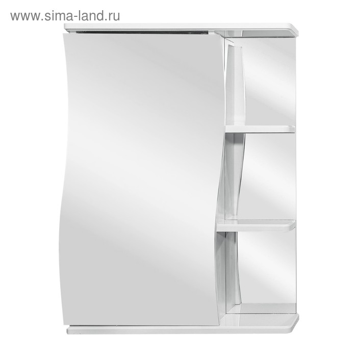 Зеркало-шкаф "Волна" 550 левое - Фото 1