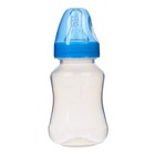 Бутылочка для кормления, классическое горло, приталенная, 150 мл., от 0 мес., цвет синий - Фото 4