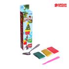 Ложка для декора полимерной глиной на новый год «Ёлочка», набор для творчества - Фото 2