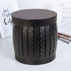 Набор коробок 3 в 1, чёрный, 20×20×20 - 16×16×16 см - фото 61518659