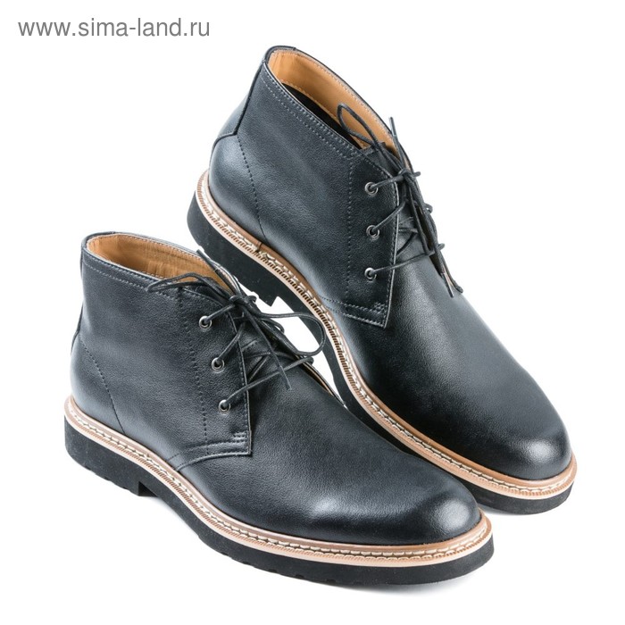 Ботинки мужские, размер 43, кожа, демисезон. JH02 - Фото 1