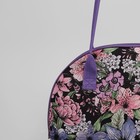 Сумка женская, отдел на молнии, наружный карман, цвет фиолетовый/разноцветный - Фото 4