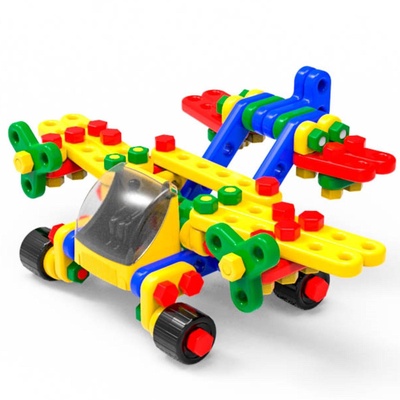 Конструктор пластиковый «На взлёт», 5 в 1, 196 деталей